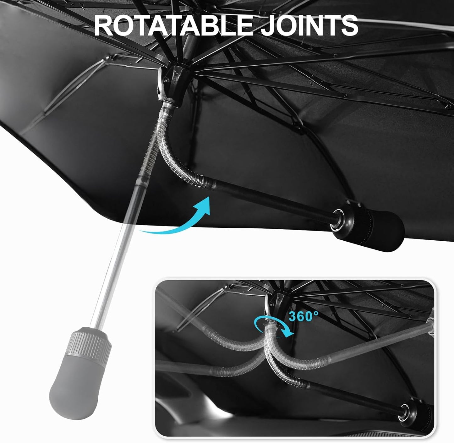 2025 Upgraded for BMW X3 Sunshade, Portable Foldable Sunshade Accessories, [Nano Ice Crystals Coating] UV Protection, Keeps Interior Cool (for BMW X3 2025)