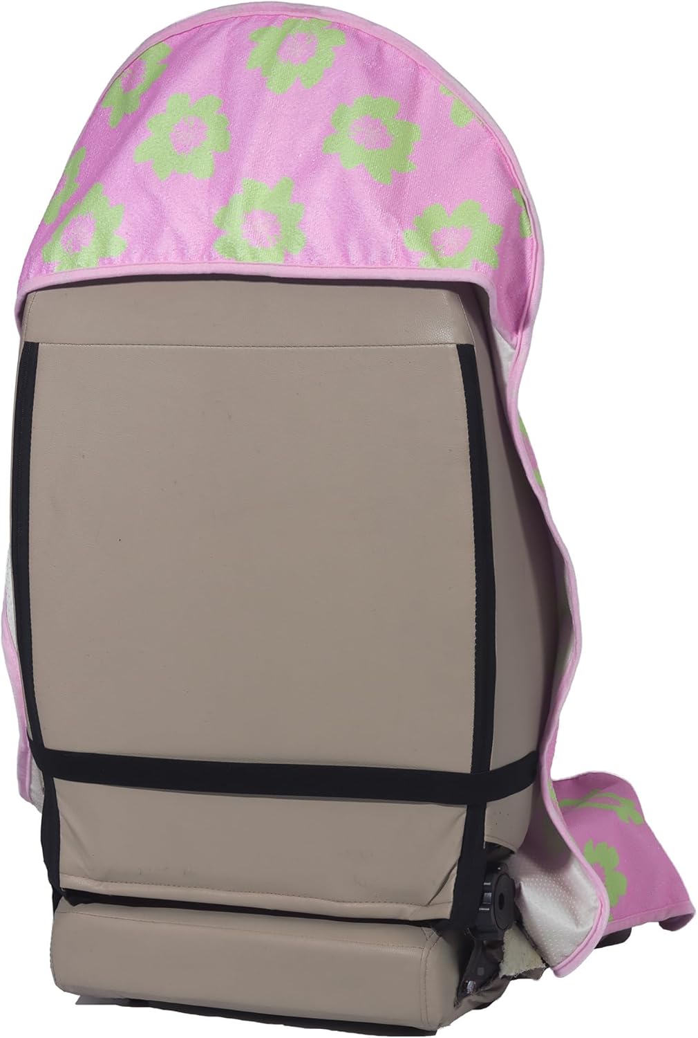 Car Seat Cover Protector Front Seats,for Gym Workout,Running,Swimming,Beach and Hiking,Waterproof Sweat Towel Bucket Seat Covers for Cars SUV Trucks (Flower and Pink, 2Pcs)