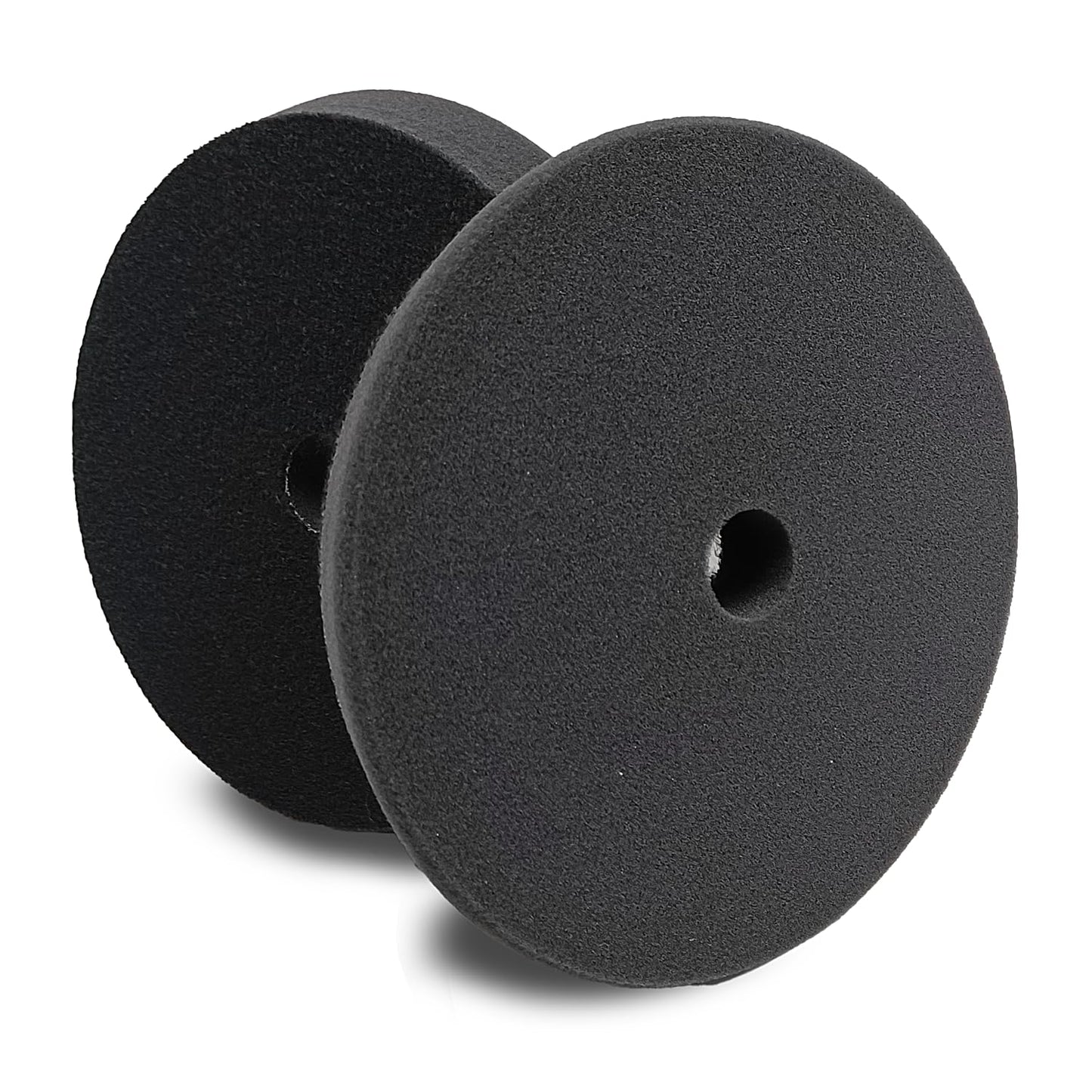 VPD SDO Black Foam Finishing Pad - Premium Compounding & Polishing Pad for Final Refinement & Very Light Swirls, Extra Fine Polish Use, Car Buffer Pad w/Tapered Edge, Made in USA, 3.5"