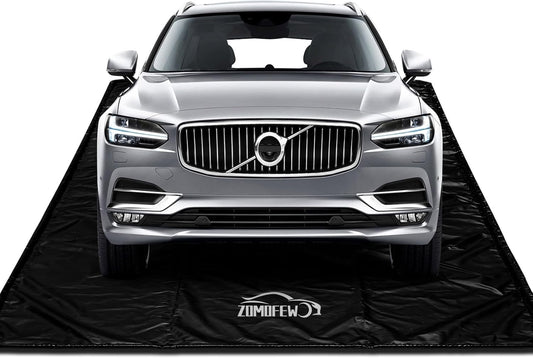 Garage Car Mat, Non-Slip Garage Floor Mat, Heavy Duty Waterproof Containment Mat for Snow Ice Water and Mud (7'9" x 16')