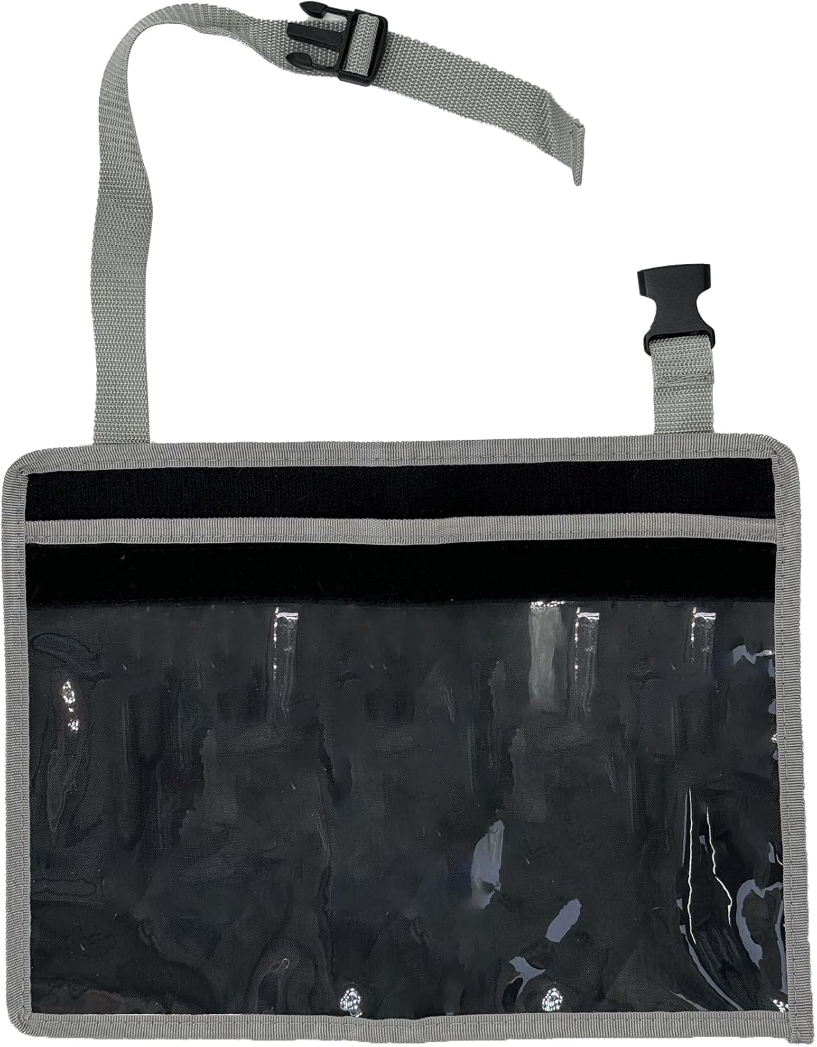 License Plate Holder with Hanging Strap, Test Drive Tag Bag, Dealer Plates License Frame Cover, for Car SUV Truck (Grey, 1)