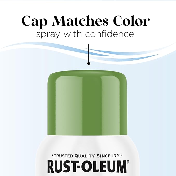 Rust-Oleum Low Odor Premium Spray Paint, 11 oz, Gloss Lucky Green