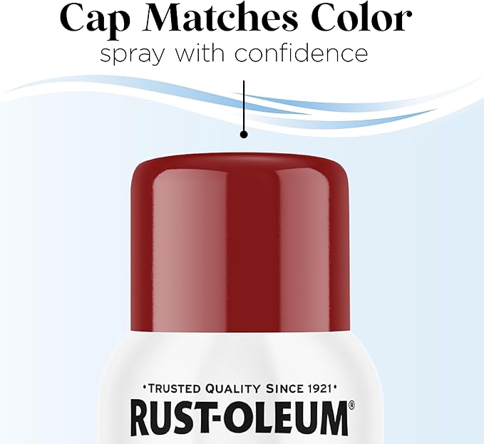 Rust-Oleum Low Odor Premium Spray Paint, 11 oz, Gloss Ladybug Red