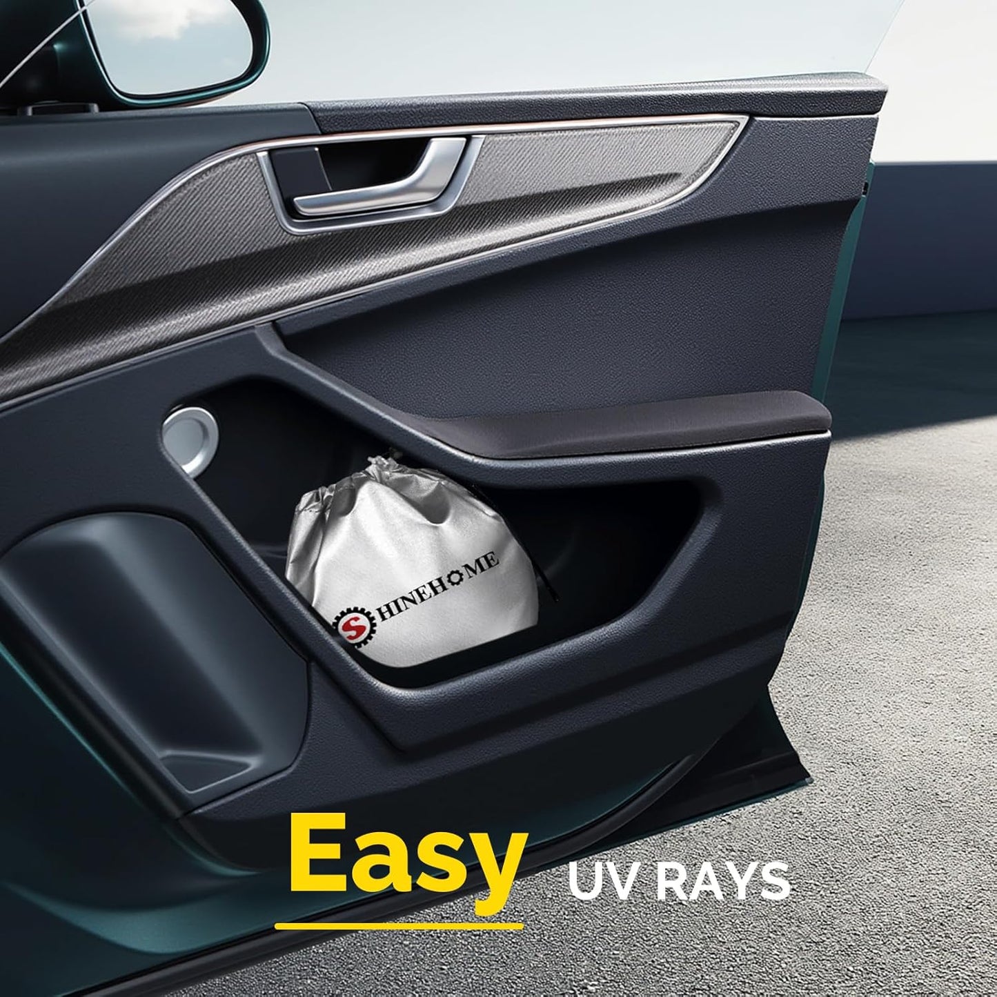 Car Windshield Sun Shade Compatible with 2020 2021 2022 2023 2024 2025 Hyundai Palisade Accessories Foldable Front Window Sunshade Custom Windshield Cover Sun Visor Block UV Rays