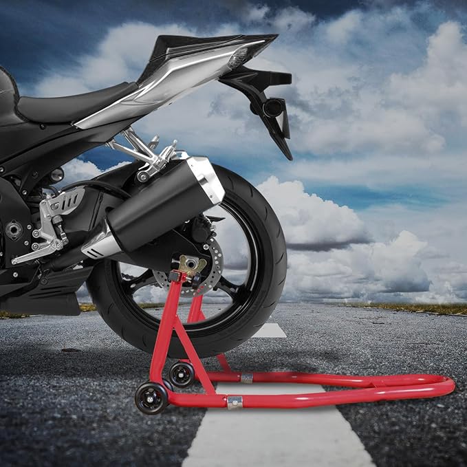 Motorcycle Stand Rear Combo Wheel Lift Stands, 500Lbs Capacity,Swingarm Spool Paddock Stands for Sport Bike,Fit for Yamaha, for Honda, Suitable for Kawasaki