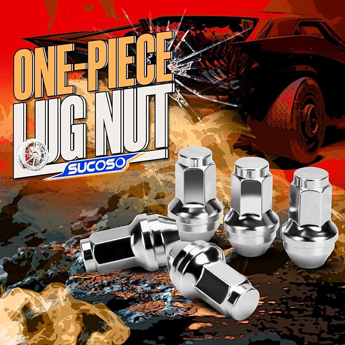 M14x2.0 OEM Lug Nuts Fit 2000-2014 Ford F150, 24PCS One Piece Design Factory Style M14-2.0 Wheel Lug Nuts for Expedition Lincoln Navigator Replacement Ford OE Stock 4L3Z1012A 7L1Z1012A Lugs Anti-Rust