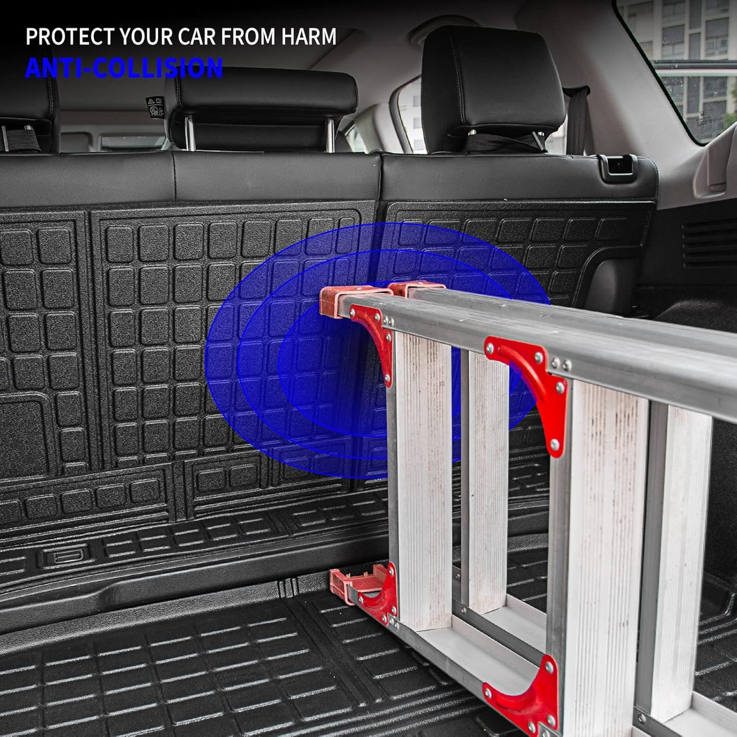 Rongtaod Floor Mats Compatible with 2017-2022 Honda CRV Cargo Mat Cargo Liner Trunk Mat Back Seat Cover Protector 2021 CR-V Accessories (Trunk Mats+Backrest Mats+Floor Mats)