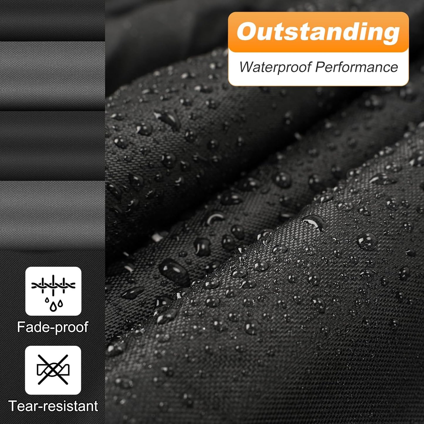 QUNSUNUS Waterproof Car Cover for BMW M4/ 4 Series 420i 428i 430i 435i 440i /4 Coupe 2014-2024, Outdoor All Weather Full Exterior Cover with Straps and Zipper for Wind, Sun, UV and Dust Protection