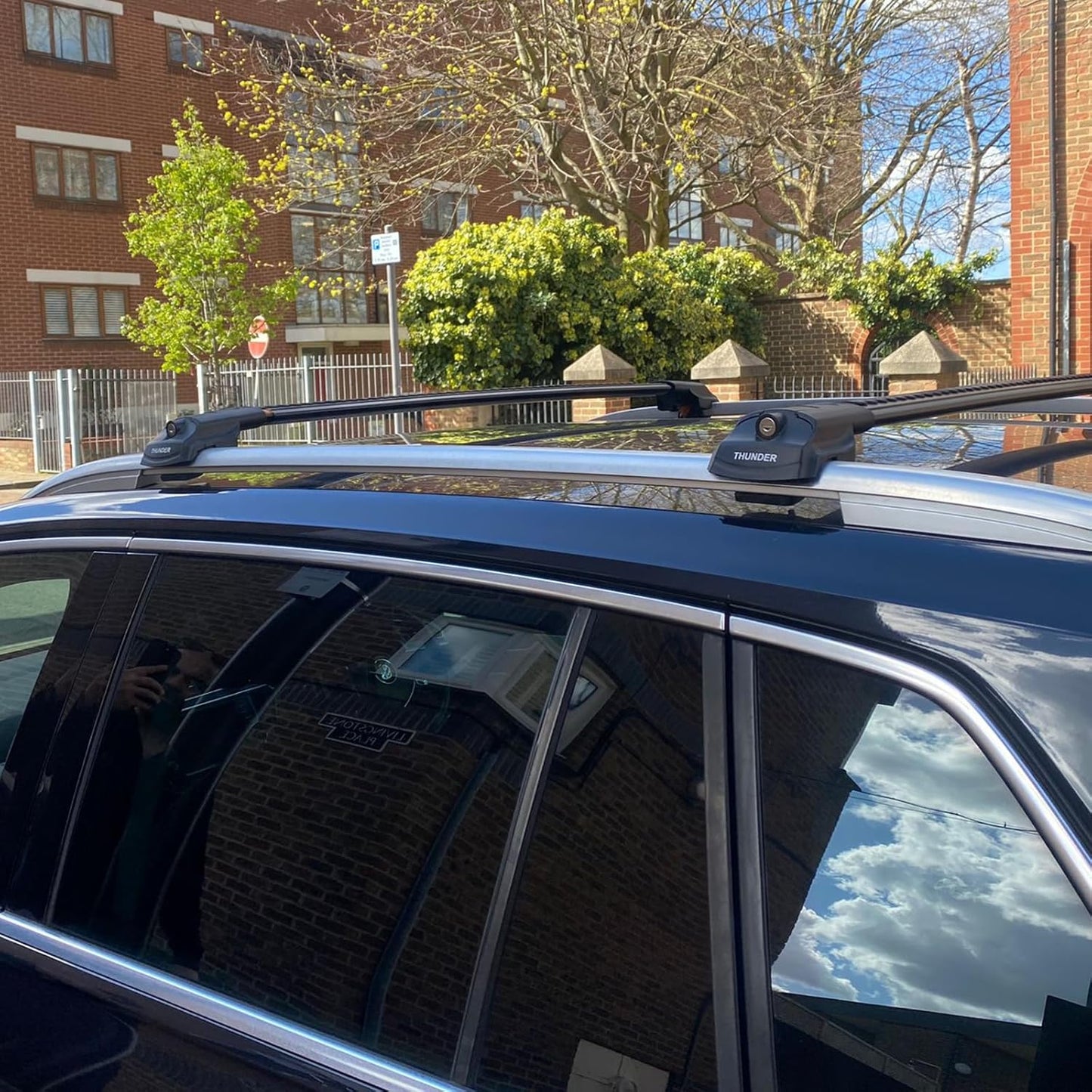 Roof Racks Cross Bars for Subaru Outback Wilderness 2024 2025 Cargo Carrier Bars Lockable Available in Black or Gray (Gray)