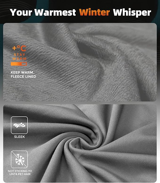 CL convallaria Thermal Underwear Long Johns Set Mens Winter Gift Hunting Gear Sport Base Layer Bottom Top
