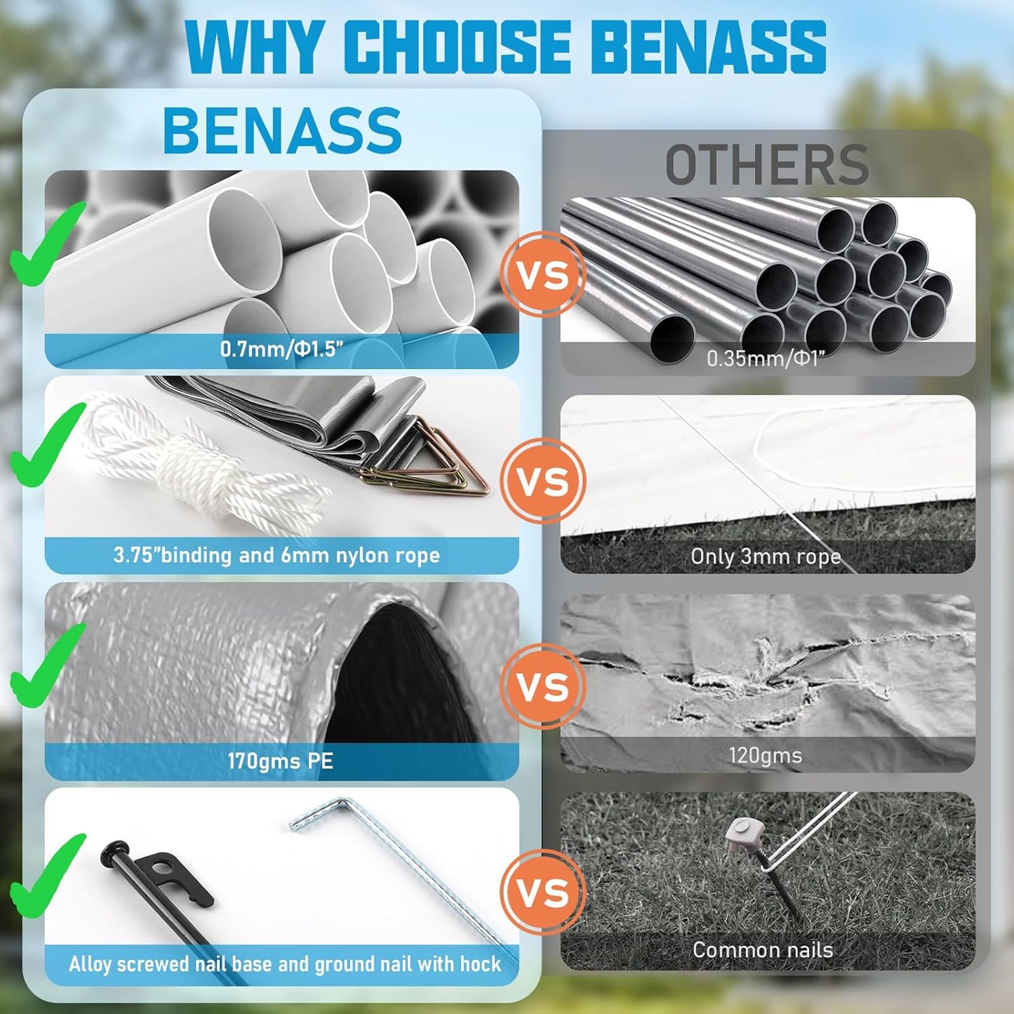 10x16 Carport, Heavy Duty Carport Canopy Garage with Removable Sidewalls and Drive Through Roll Up Zipper Doors & Side Doors, Grey