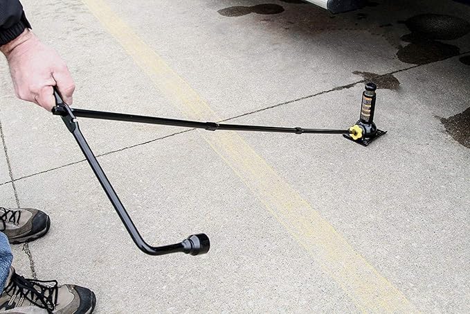 Spare Tire Lug Wrench Tool Kit – Heavy Duty Carbon Steel with Storage Case – Compatible with Select 2012 Full-Size Pickup Trucks & SUVs