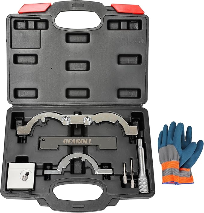 Turbo Engine Timing Tool Kit Camshaft Holding Alignment Locking Tool Set Compatible with 1.0L 1.2L 1.4L Chevy Cruze Vauxhall Opel More