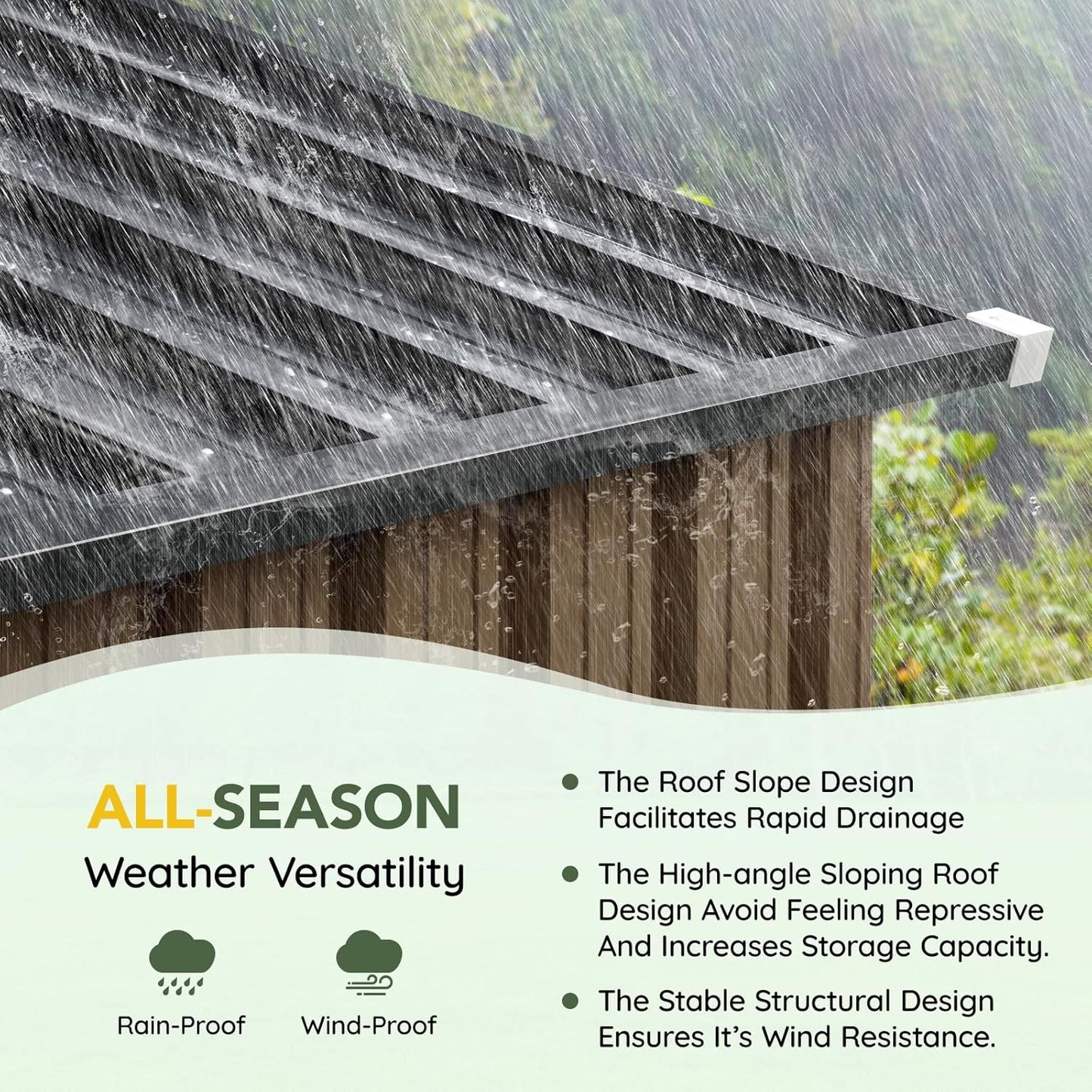 5x3FT Vertical Outdoor Steel Storage Shed, Lockable Doors, Compact Metal Tool Shed for Garden, Backyard, Patio, Utility, and Bike Storage,Brown