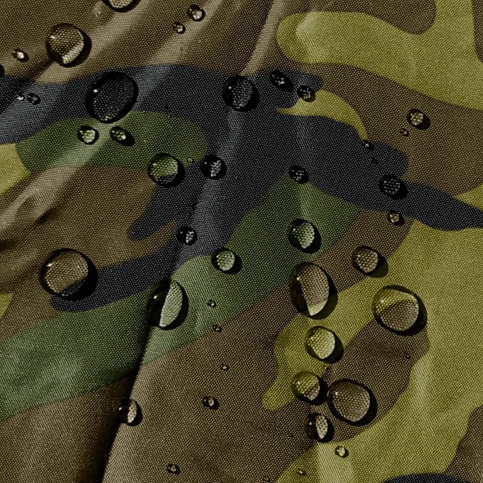 EliteShield Lightweight ATV Cover, Weatherproof Quad Cover, Water and Wind Resistant Four Wheeler Cover for Polaris Kawasaki Yamaha Suzuki Honda Arctic Cat Can-Am, Camo Color fits up to 86" Long