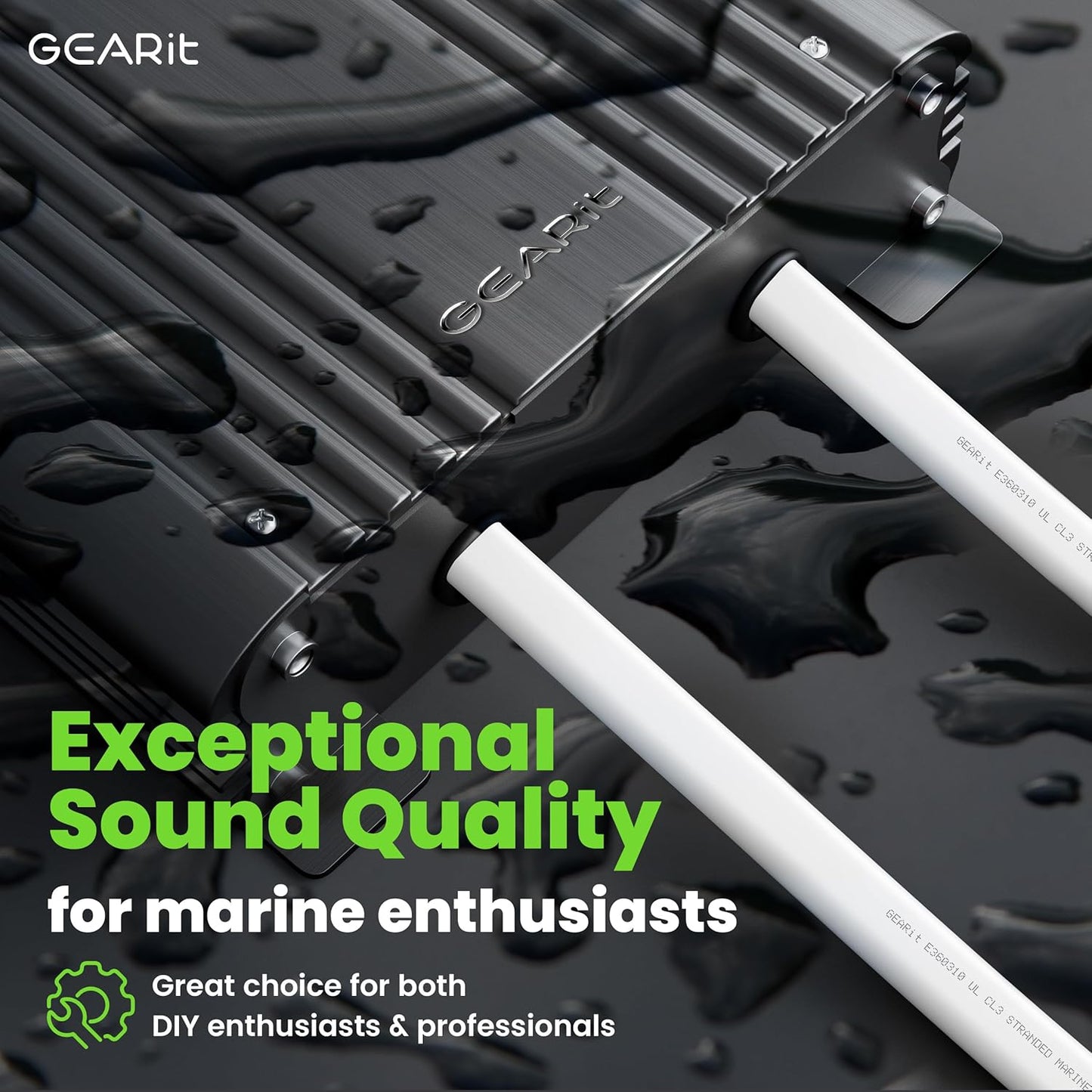 GEARit Speaker Wire 16 Gauge (50ft), Red/Black Speaker Cable 16AWG, Duplex 2-Conductor, Speaker Wires for Boat, RV, Camper, Trailer, Automotive, in-Wall and Outdoor Use