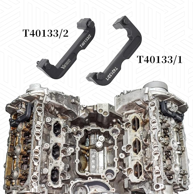 21PCS Camshaft Timing Tool Kit, Compatible with Audi VW EA837 2.0T 2.4 2.5 2.8 3.0T 3.2T 4.2 5.2 Engine, T40133 T40070 T40079 T40269 T40297 T10172 T3242 T40069 T40058 T40071 T10355 M14