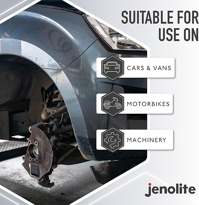 JENOLITE Waxoil Rust Prevention Aerosol, Car/Bike/Motorcycle Corrosion Protection Spray 500ml (16.9 fl oz)