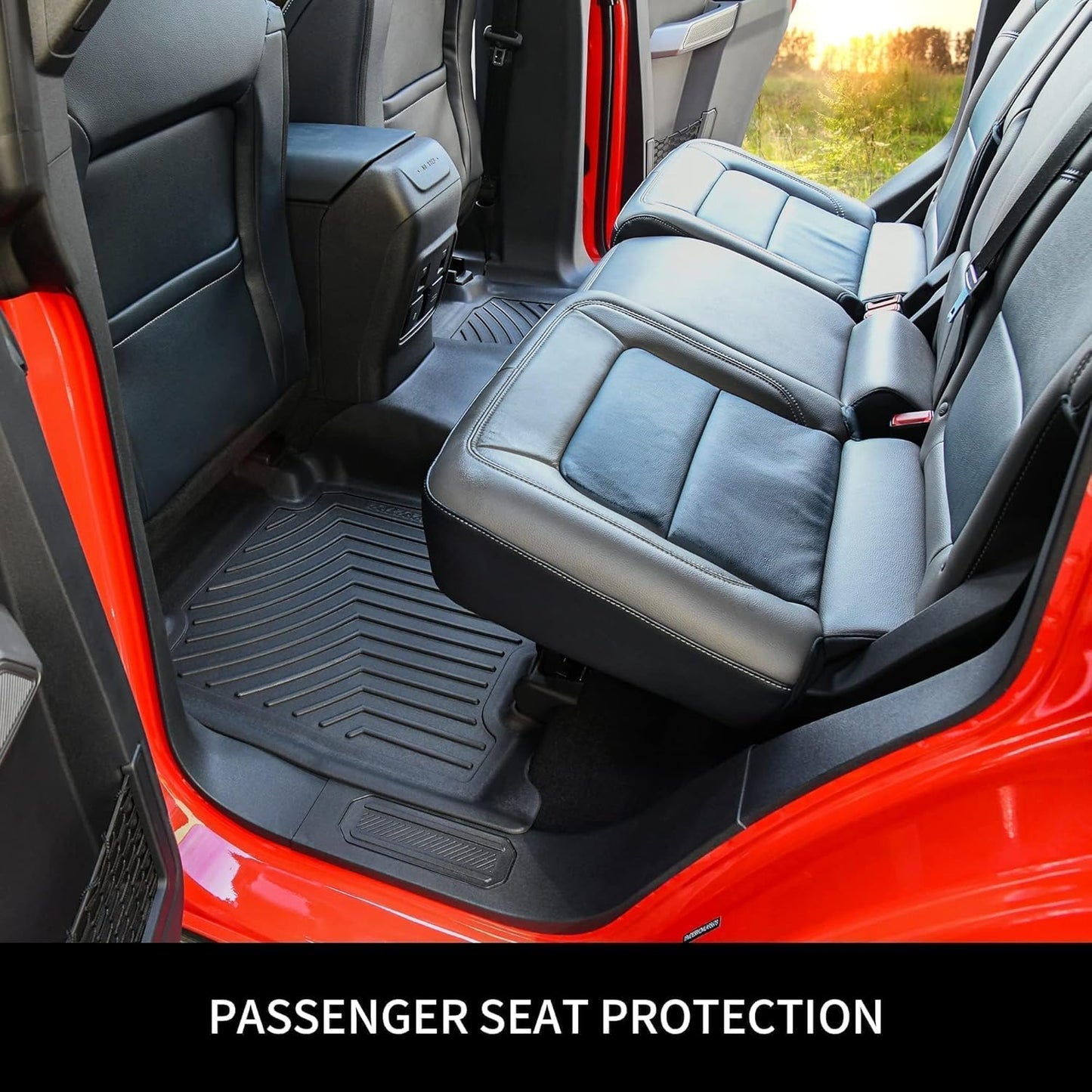 OEDRO Floor Mats Fit for Toyota Camry 2011-2007, Custom Fit Front & 2nd Row Floor Liner Set, TPE All Weather Protection Camry Car Mats, Black