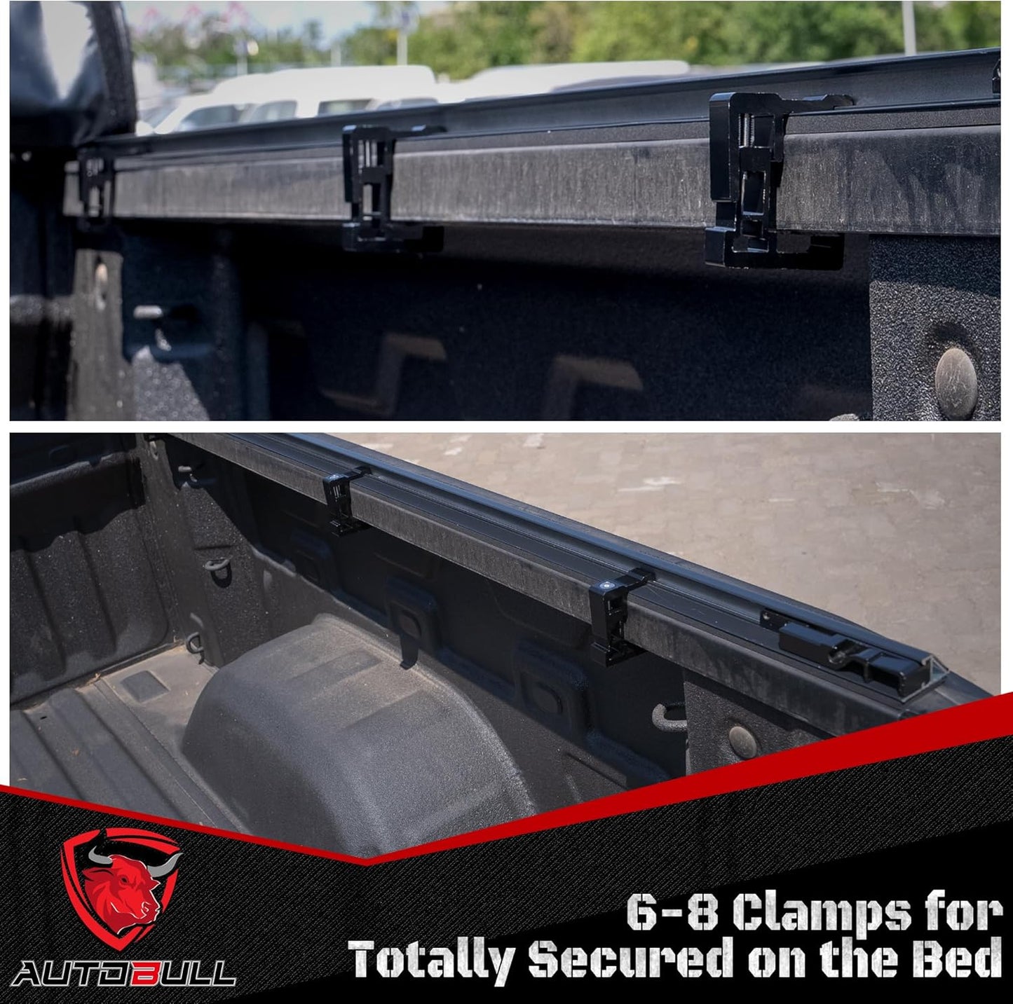 Soft Roll-up tonneau Cover Compatible with 2022-2025 Toyota Tundra 6.5ft Bed, PVC Top Alloy Steel Structure