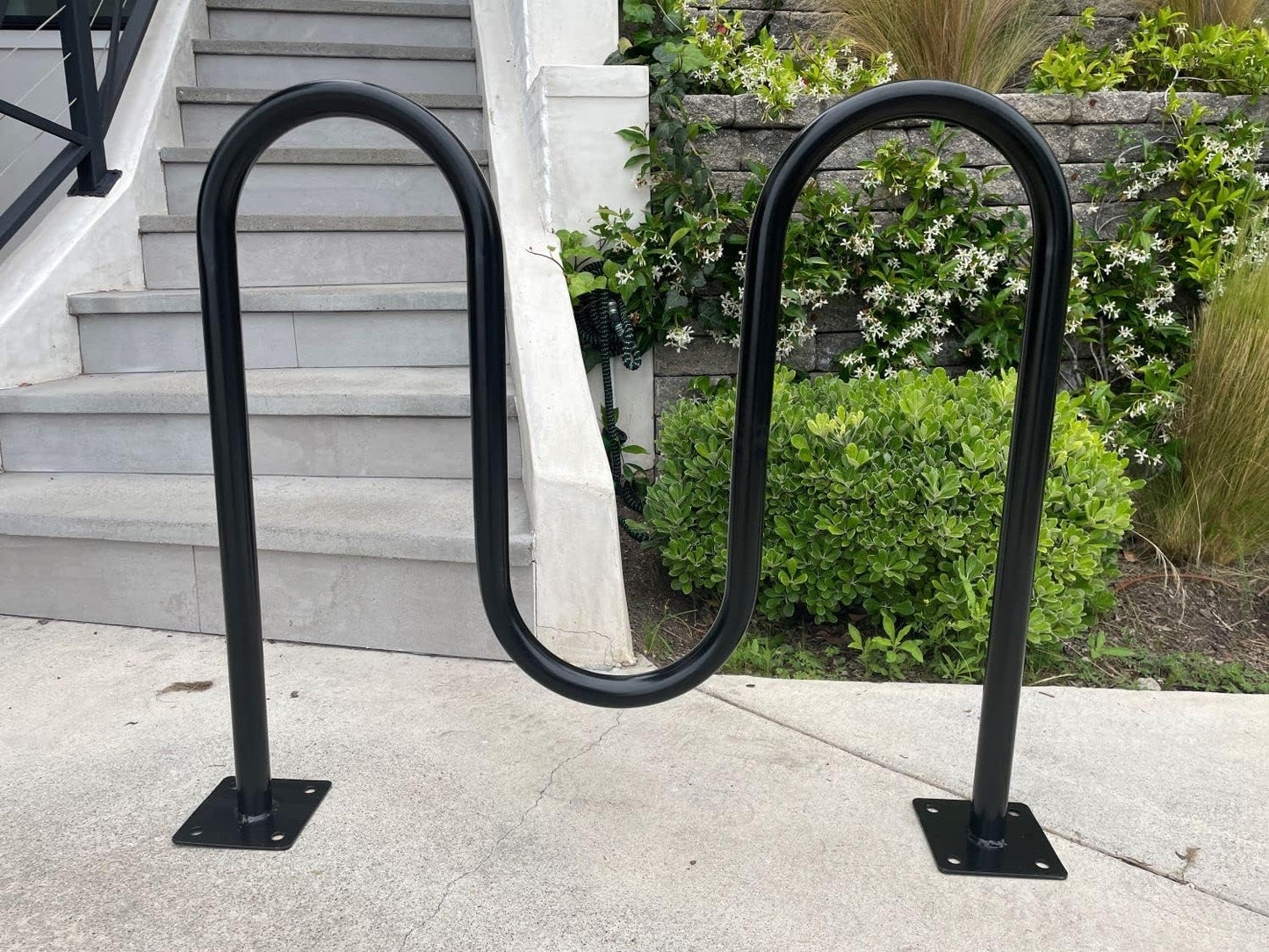 Sandbaggy Commercial Bike Racks - Galvanized Steel - Anti-Theft Design - In Ground, Apartments, Sidewalks, Industrial