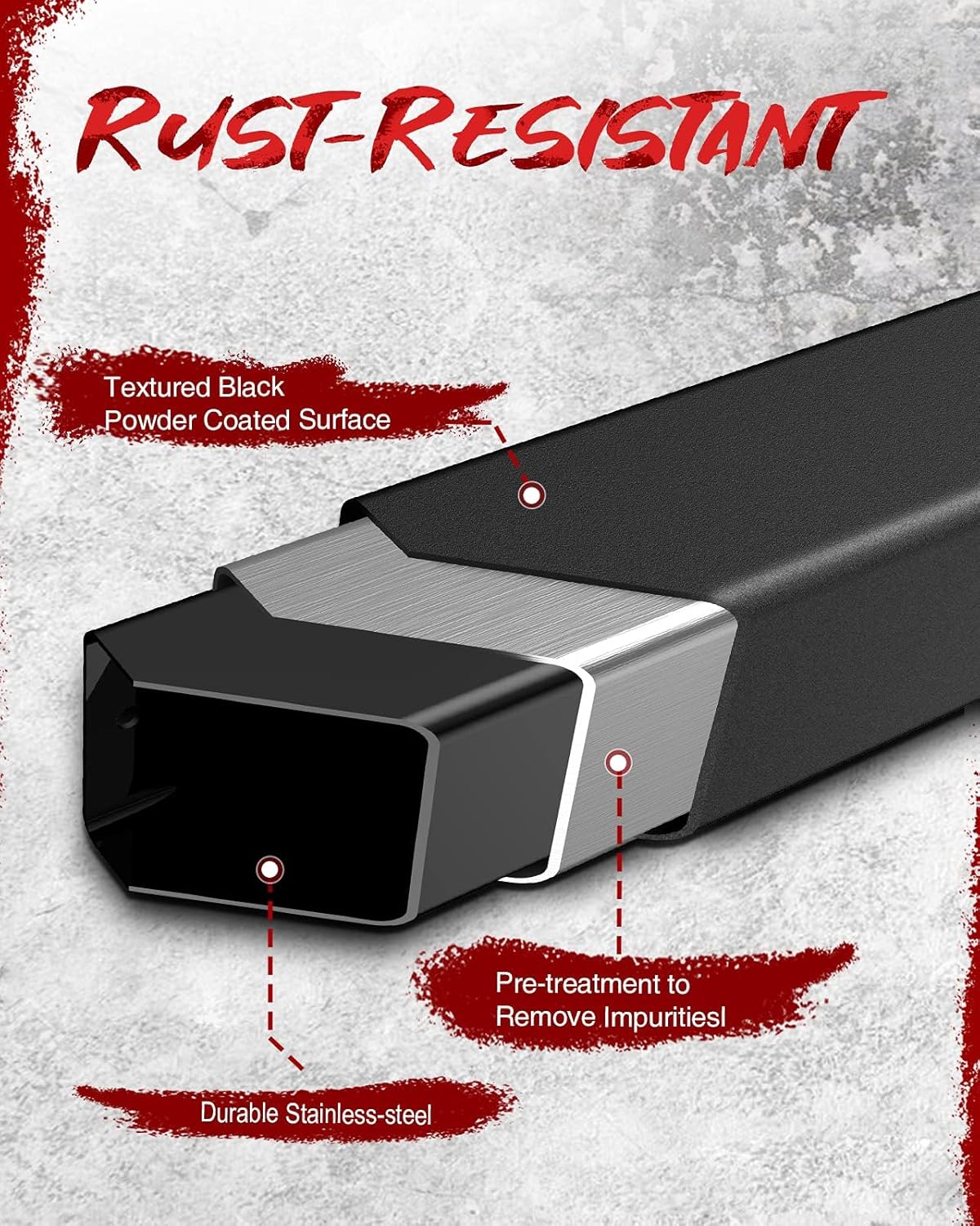 KYX Running Boards & Steps Nerf Bars Fit for 2015-2025 Chevy Colorado/Canyon Crew Cab, 5 inch Car Door Side Steps Nerf Bars Truck Boards Step Rails