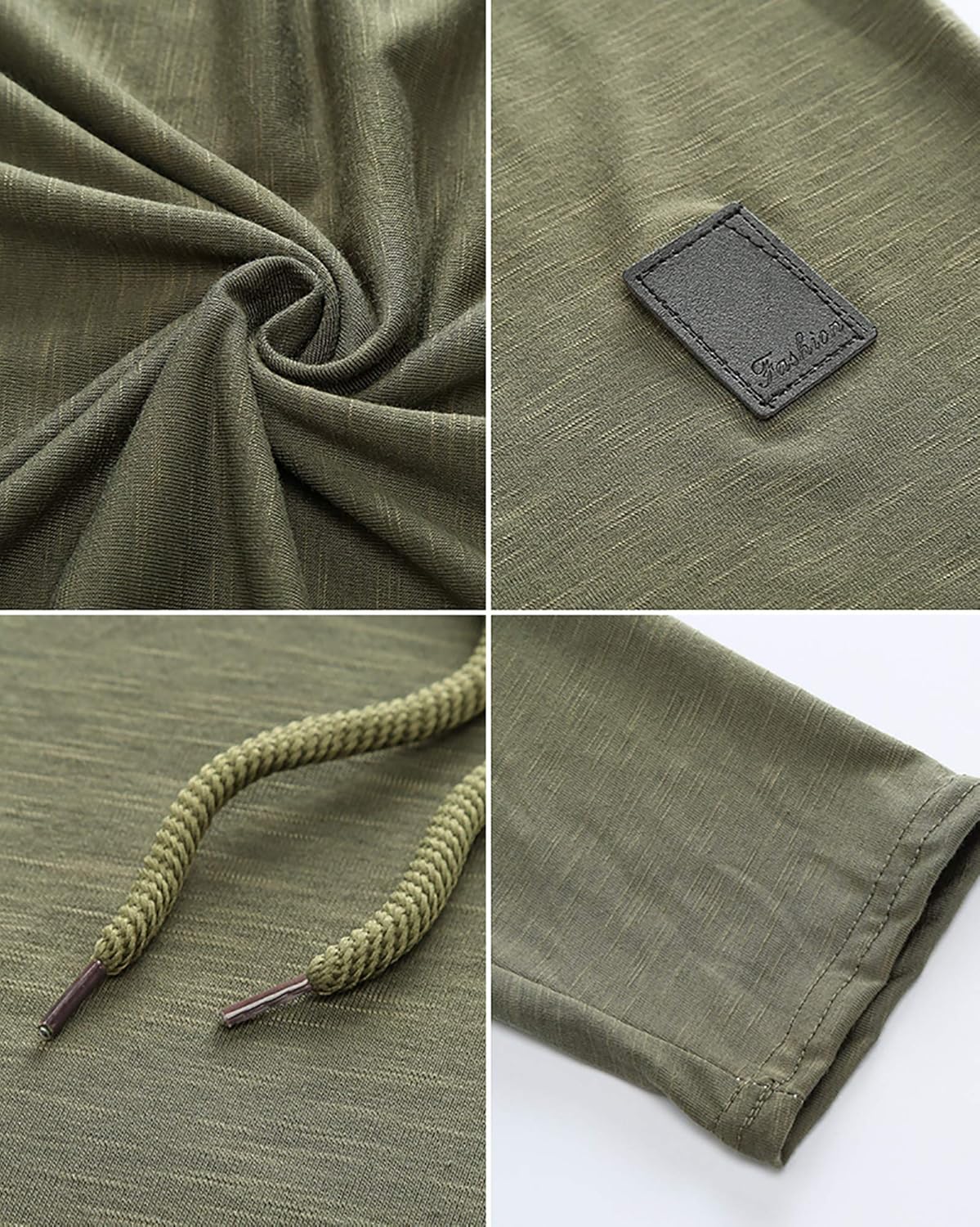 Lexiart Mens Fashion Athletic Hoodies Sport Sweatshirt Solid Color Fleece Pullover