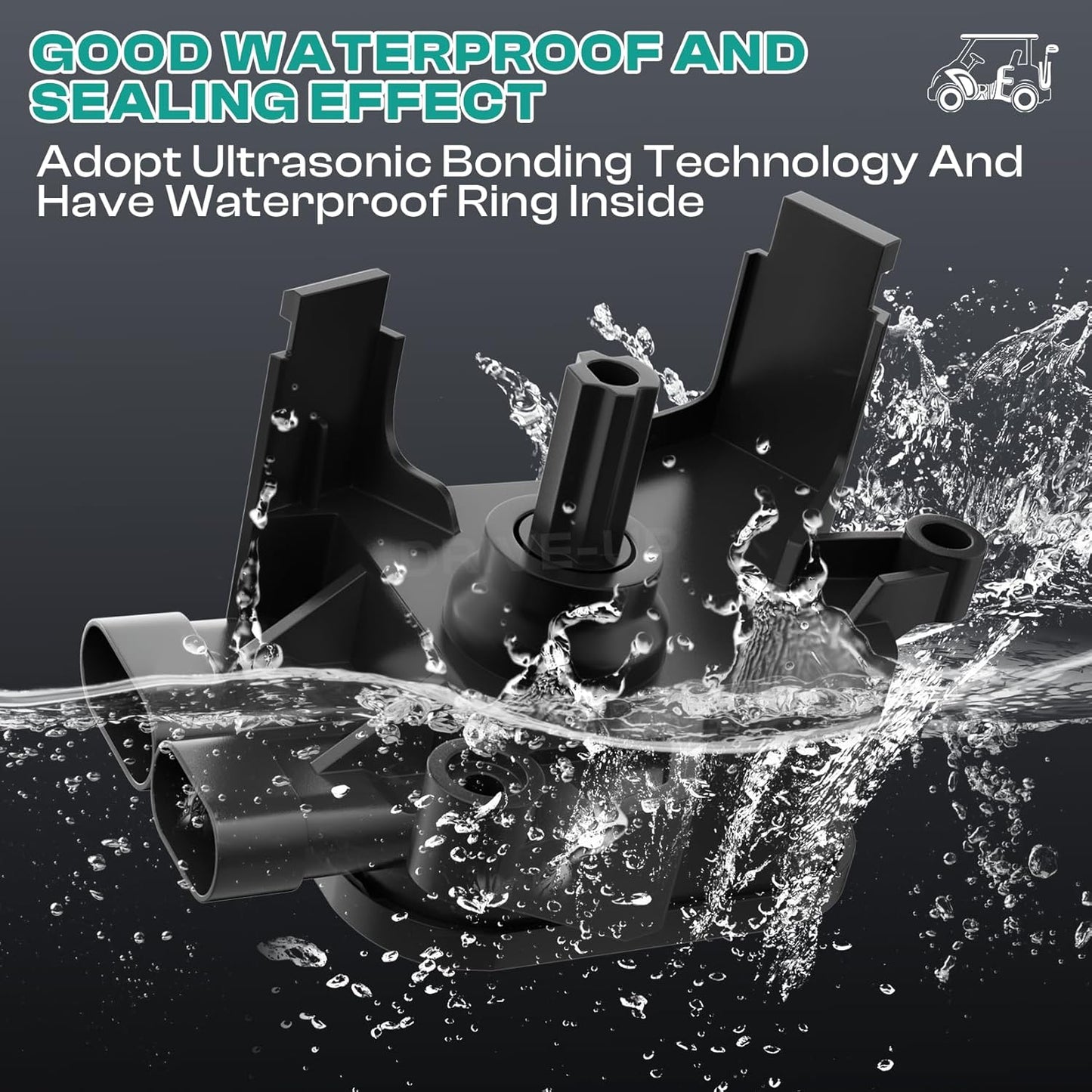 Drive-up Club Car MCOR 4, Golf Cart MCOR 4 Conversion Throttle Potentiometer Fits for Club Car Precedent, DS, Carryall, Tempo Golf Carts, OEM# AM293101, 105116301