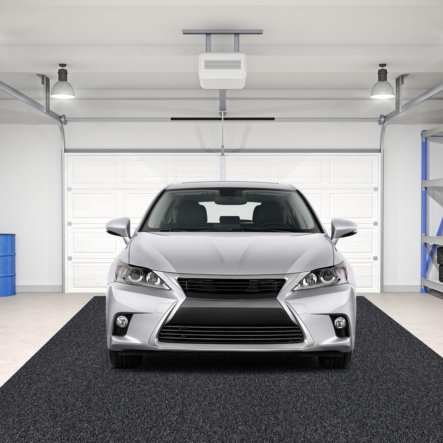 Oil Spill Mat - 72" x 60" Absorbent Oil Garage Floor Mat for Under Car - Protect Driveway from Drips, Spills, Stains, Reusable & Durable Garage Floor Protection Mat with Waterproof Backing