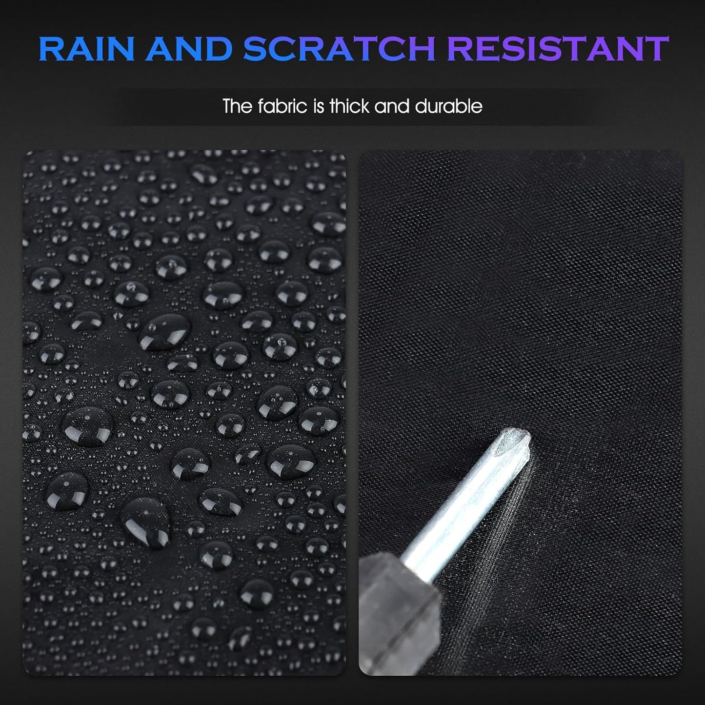 Car Cover Custom Fit for Toyota 4Runner 1995-2025,6 Layers Truck Cover Waterproof All Weather for Automobiles,Outdoor Full Exterior Cover,Rain, Sun, Wind Protection,Black