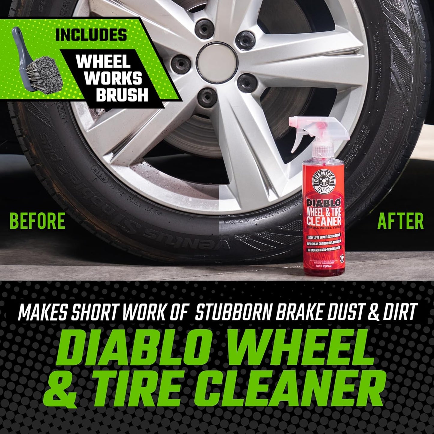 Chemical Guys HOL126 14-Piece Arsenal Builder Car Wash Kit with Foam Gun, Bucket, and (5) 16 oz Car Care Cleaning Chemicals, Gift for Car & Truck Lovers, Dads and DIYers (Works w/Garden Hose)