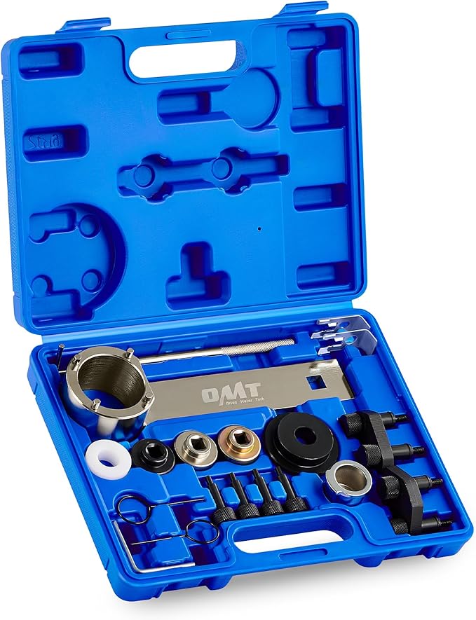 Orion Motor Tech Engine Timing Tool Set Compatible with Audi VW VAG 1.8 2.0 TSI/TFSI EA888 T10355 T10060A T10352 T10368 T40011 T40196 T40267 Camshaft Belt Drive Locking Alignment Timing Tool Kit