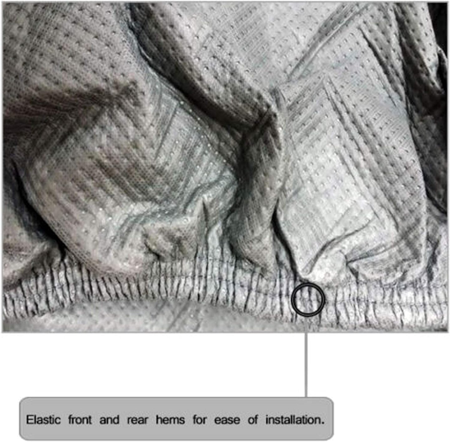 5 Layer Car Cover for Cadillac Series 65 1937-1940, Semi Custom Fit Full Coverage Pollution, Dust, Sun, Snow, Rain, Hail All Weather Protection, Breathable