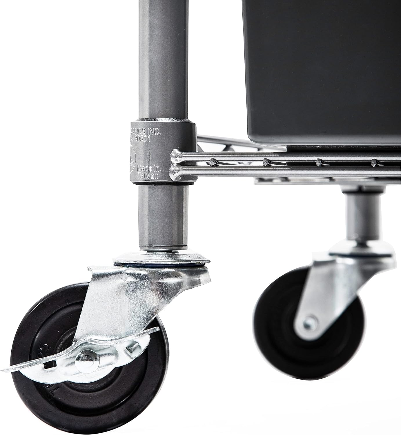 Seville Classics Heavy Duty NSF Bin Rack Solid Steel Wire Shelving Storage Unit, Patented Organizer for Garage, Warehouse, Office, Restaurant, Classroom, Kitchen, Gray, Includes 16 Bins