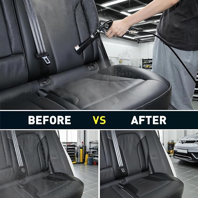 Detailing Car Cleaning Gun, High Pressure Air Blow Gun for Interior Dryer, Car Detailing Kit Interior Cleaner, Car Detailing Tools Quickly Blowing Out Dirt and Dust Working with Air Compressor