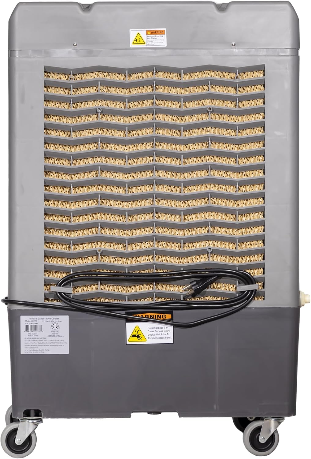 Hessaire MC61M 5,300 CFM 3-Speed Portable Evaporative Cooler