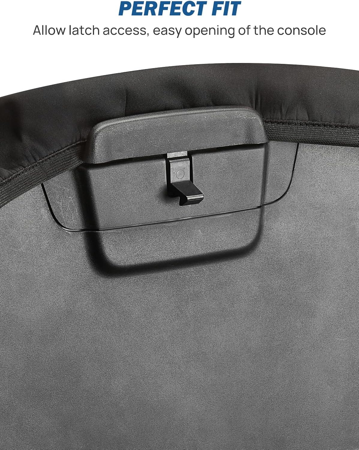 JOYTUTUS Center Console Cover Compatible with 2013-2025 Ram 1500 2500 3500, Neoprene Arm Rest Armrest Cover for Car, Middle Console Cover Lid