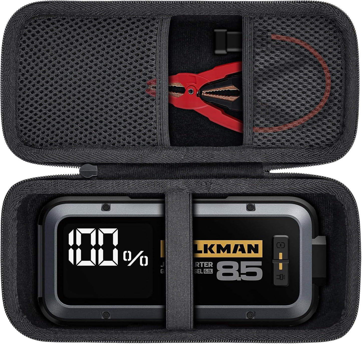 Aenllosi for HULKMAN Alpha85/Alpha85S/Alpha Pro Jump Starter Hard Carrying Case (Case Only)