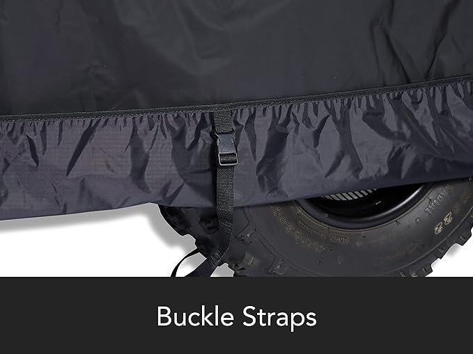 Covermates UTV Cover - Commercial Grade Vinyl, Weatherproof, Elastic Hem, Power Sports Covers, Black