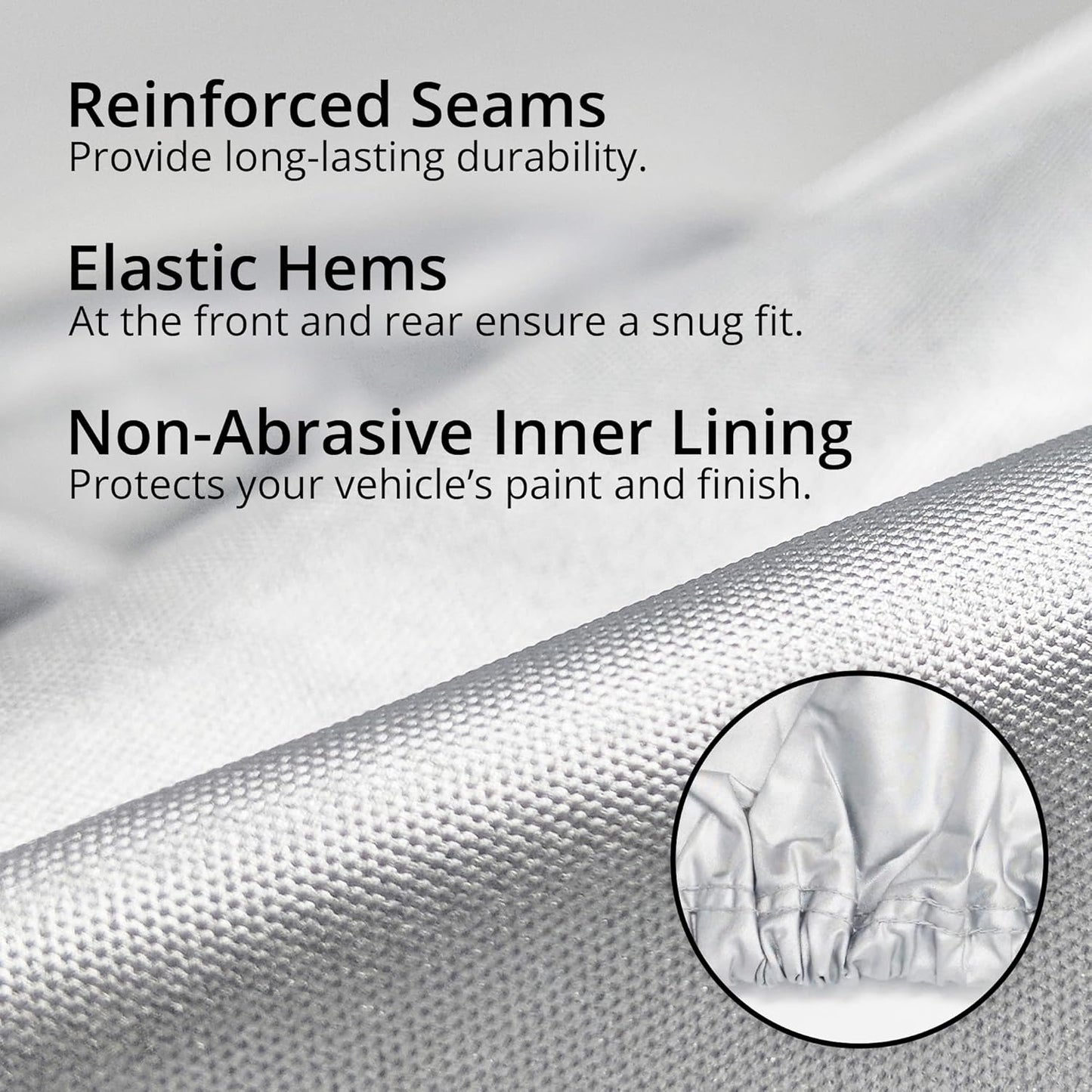 Car Covers Weatherproof Max Truck Cover & Warranty Compatible with Ford 2021-2024 F-150 Raptor Crew Cab~5.5 with Camper Shell– Outdoor Cover, Prevents Theft with Cable Lock