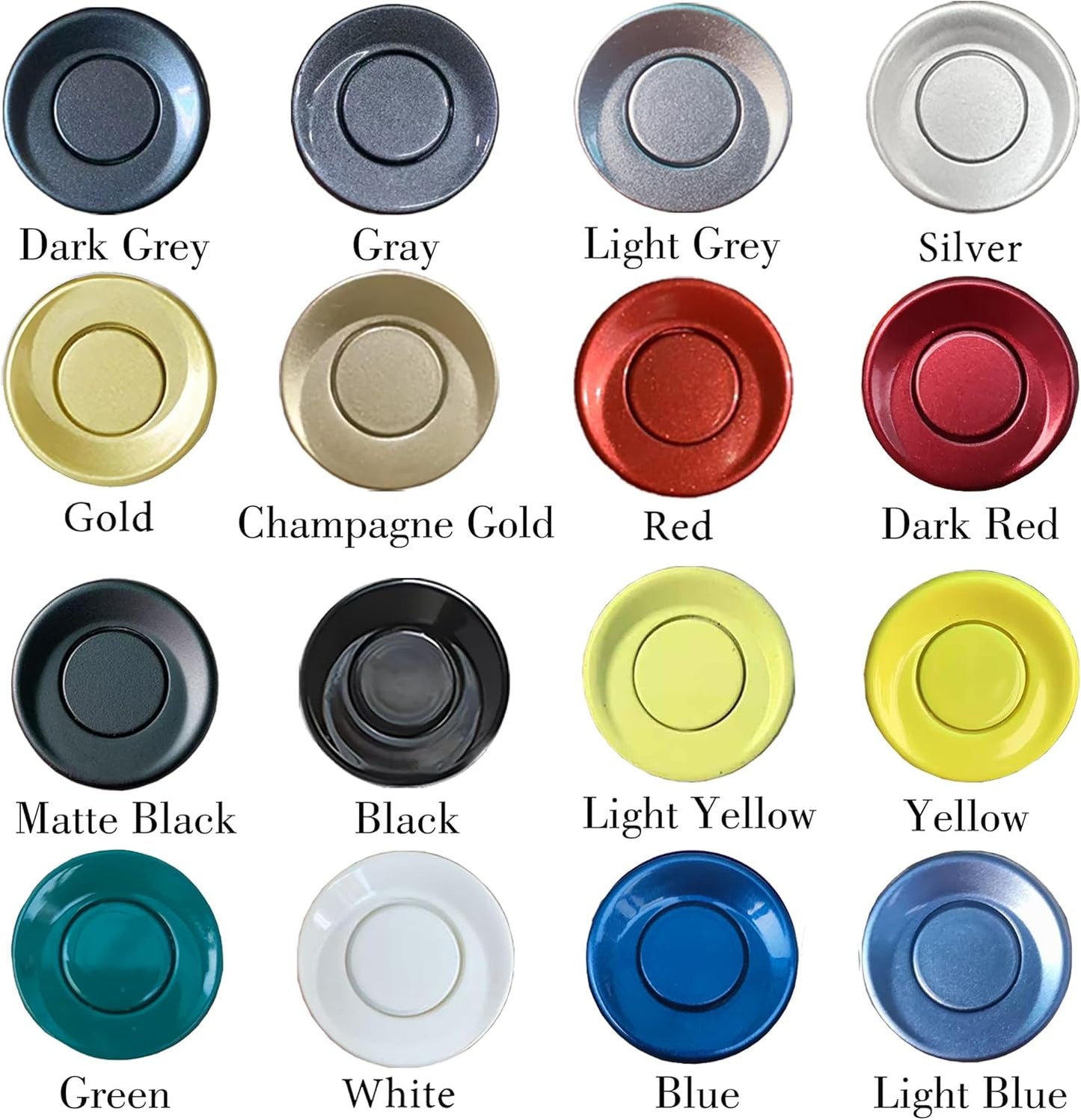 Parking Sensor Kit Backup Sensor Kit Reverse Sensor for Car 16 Color Options for Probes Adjustable Alarm Volume Professional Sensore de Reversa para Carro Safe Driving Assistant（Grey）