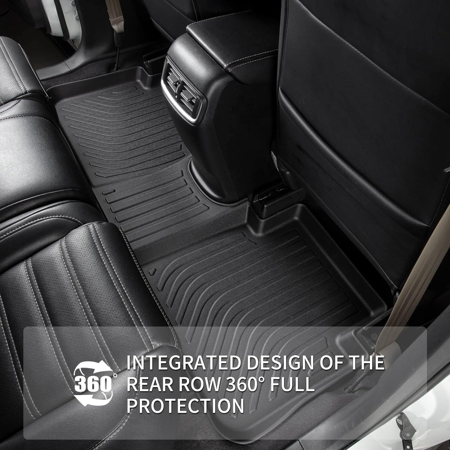 KELCSEECS Floor Mats & Cargo Liner Custom for Benz GLC 250 | 300 | 350e 2022-2016 (Not for Coupe) Car Mats Automotive Cargo Mat Floor Liners Trunk Mat GLC All Weather Trunk Liner