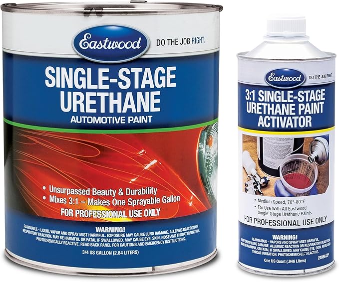 Eastwood 3:1 Destroyer Gray Single Stage Automotive Spray Paint 1 Sprayable Gallon Kit