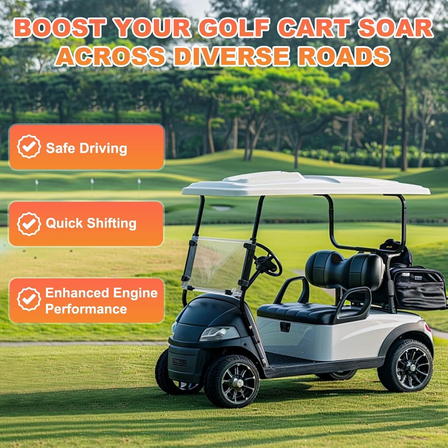 Club Car Drive Clutch,Club Car DS Parts,Golf Cart Precedent Clutch Kit,Primary Clutch With Max 5000 R.P.M Replace Nivel 5700/CP0020 (1997-2015)