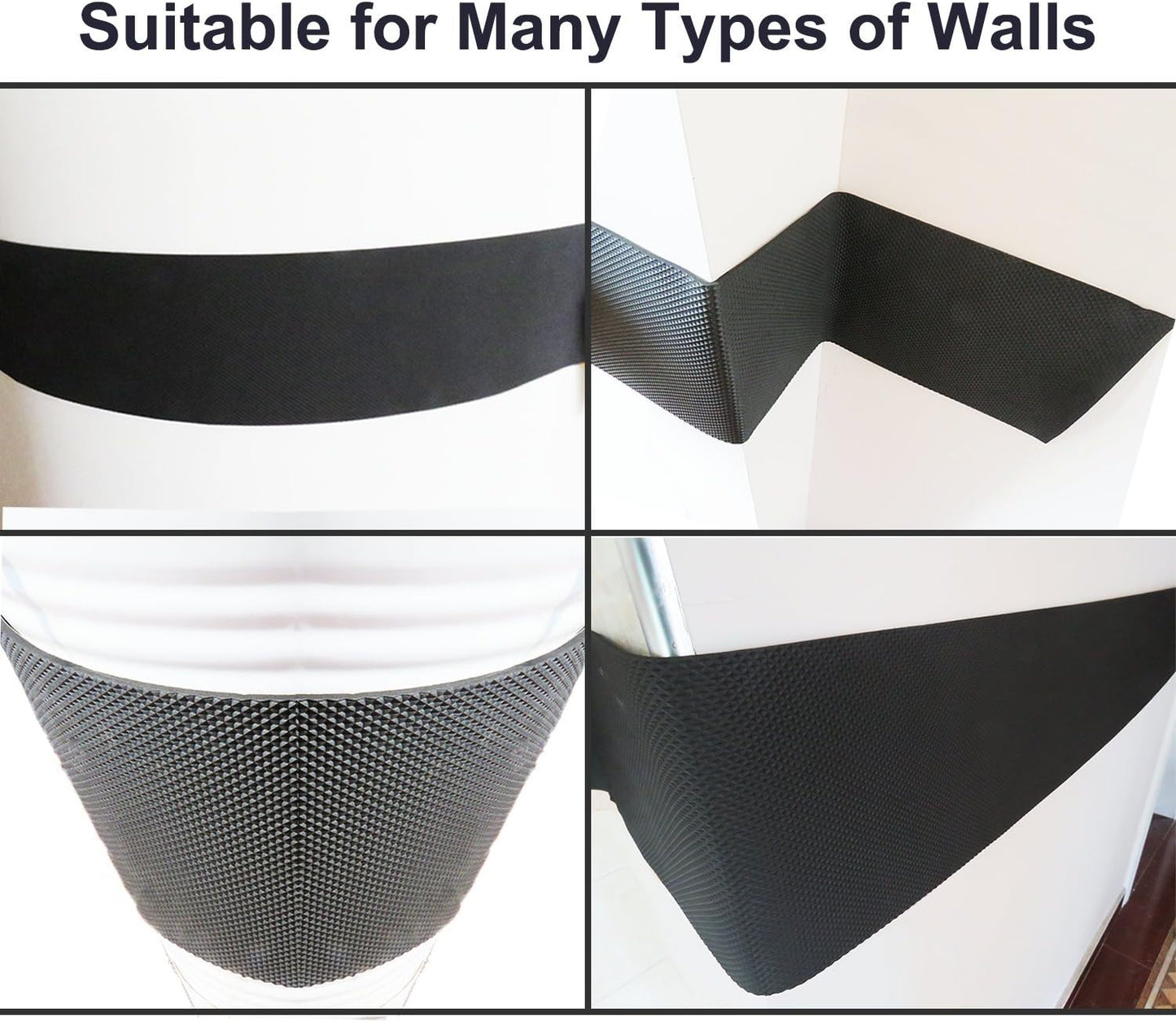 AMPULLA GWP01S Thick Waterproof Garage Wall Protector, Designed in Germany - 2 Pieces in One Roll (1/6" Thickness)