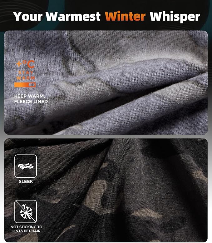 CL convallaria Thermal Underwear Long Johns Set Mens Winter Gift Hunting Gear Sport Base Layer Bottom Top