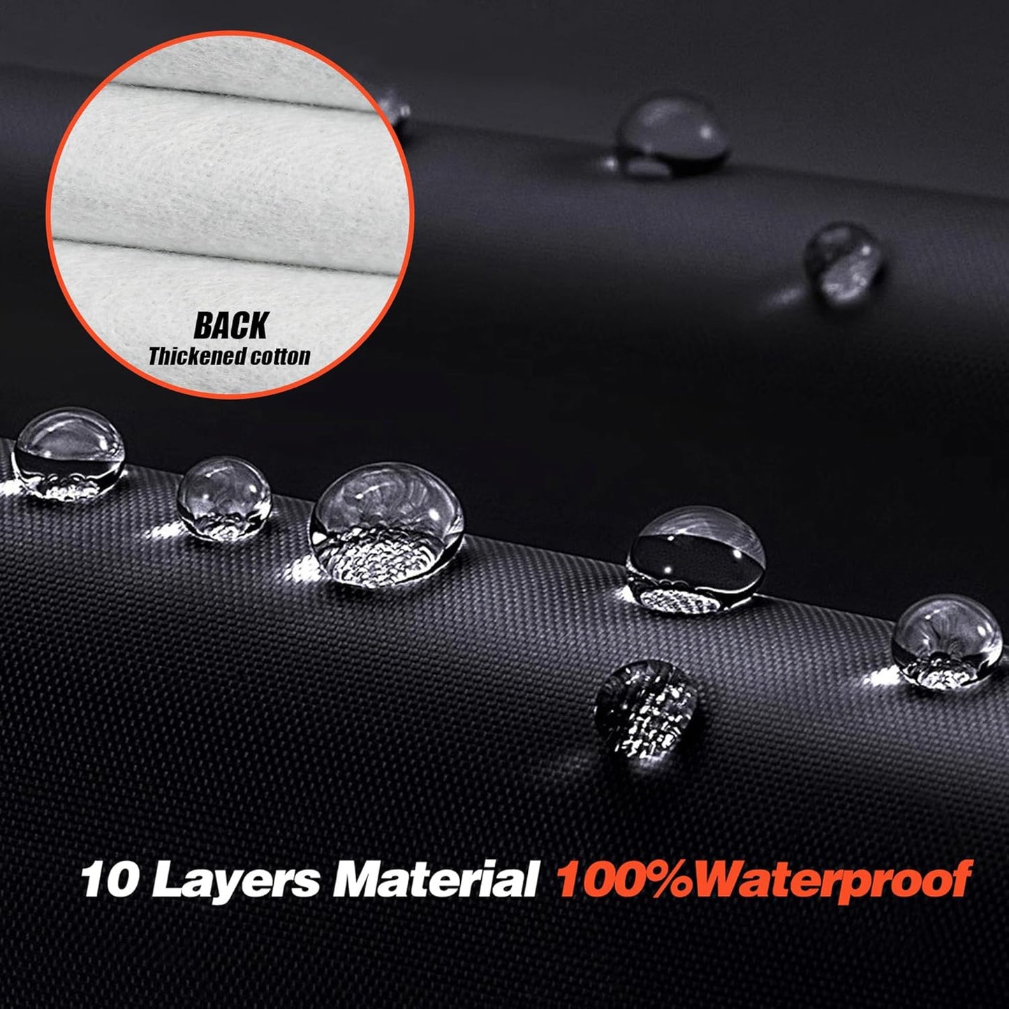 Porsche Macan Car Cover 100% Waterproof All Weather, Gift with Towel, 10 Layers SUV Car Cover Custom Fit 2014-2025 Porsche Macan, Full Exterior Covers Rain Sun UV Protection with Door Zipper.