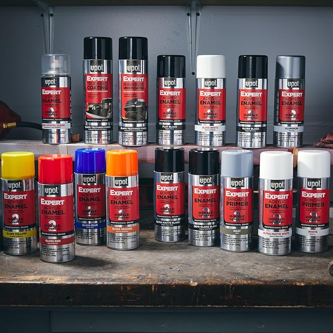 U-POL Expert Professional Rubberized Undercoating, Professional Grade Rust, Water & Salt Spray Resistant, Black, 15 oz