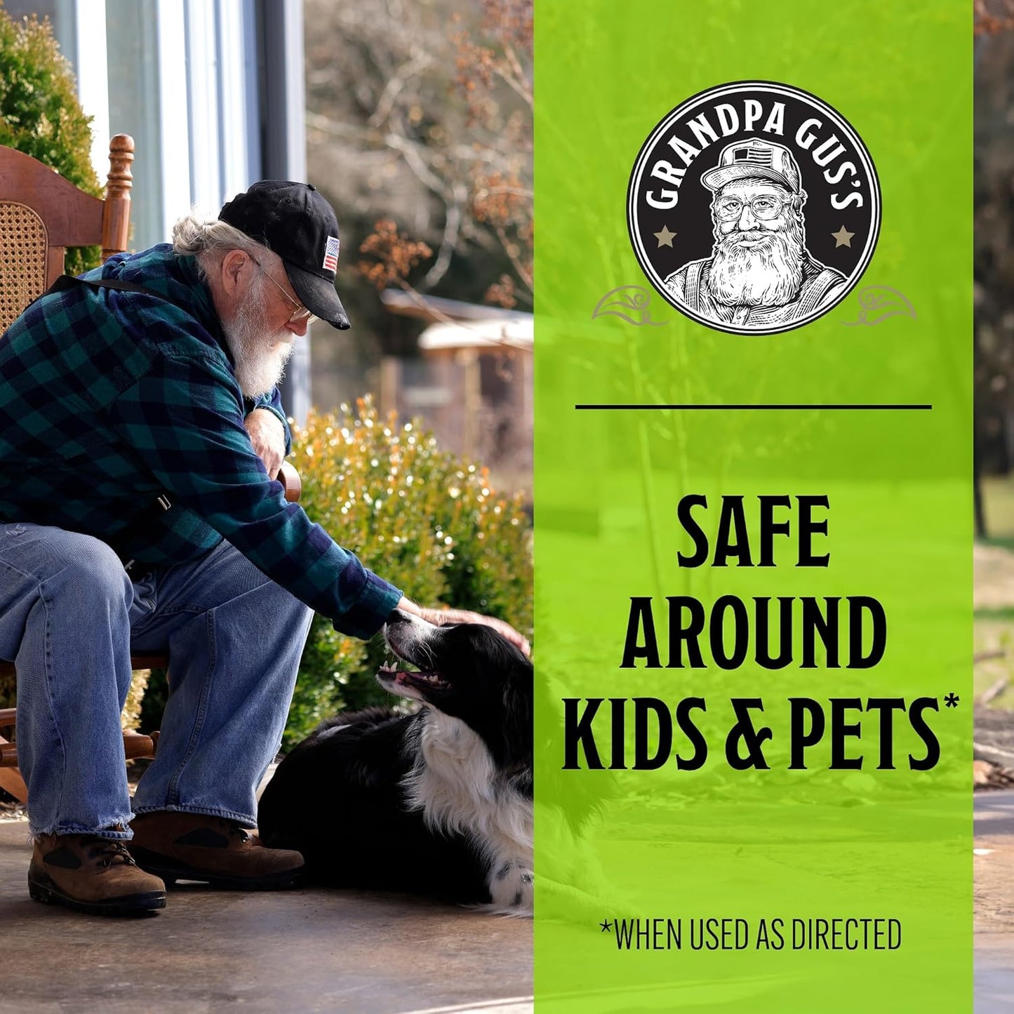 Grandpa Gus's Extra-Strength Mouse Repellent Pouches, Cinnamon/Peppermint Oils Repel Mice from Nesting & Freshen Air in Car/RV/Boat/Garage/Shed/Cabin (Pack of 4)