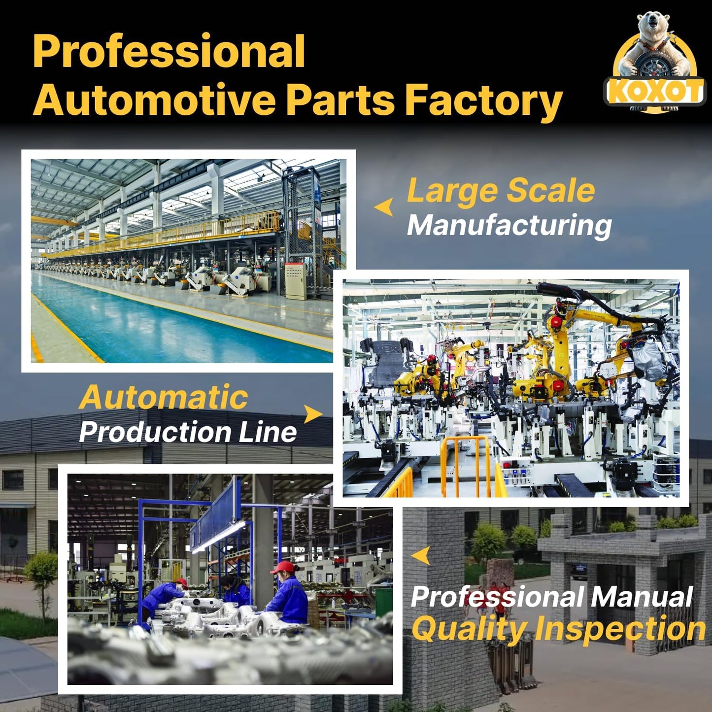 2Pcs K80140 Front Sway Bar Stabilizer Link for Ford 2003-11 Crown Victoria, Lincoln 2003-11 Town Car, Front Sway Bar Stabilizer Link For Mercury 2003-11 Grand Marquis, 2003-2004 Marauder